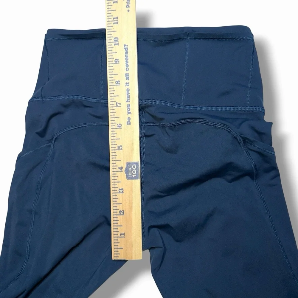 Lululemon Fast & Free High-Rise Nocturnal Teal Size 2 Nulux Pockets 28